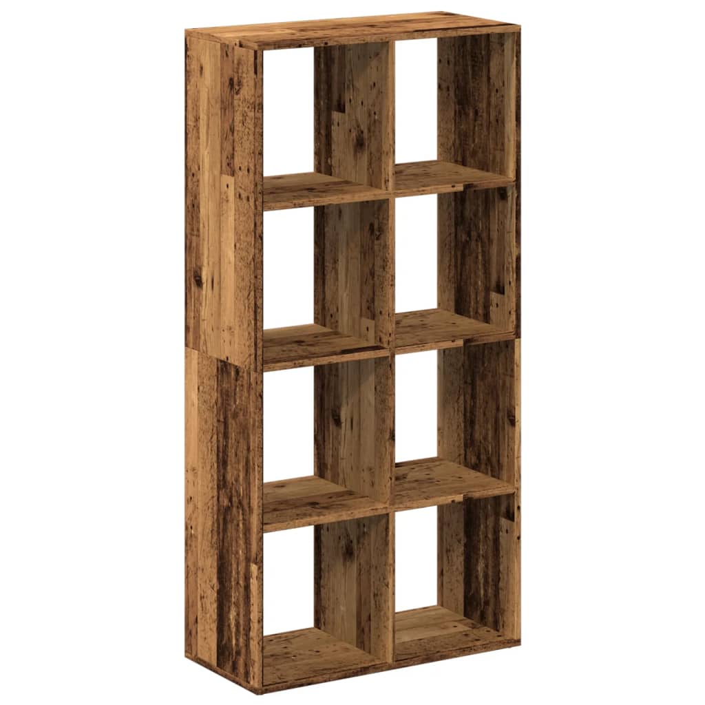 Room Divider Bookcase Old Wood 69,5x29x137,5 cm Engineered Wood