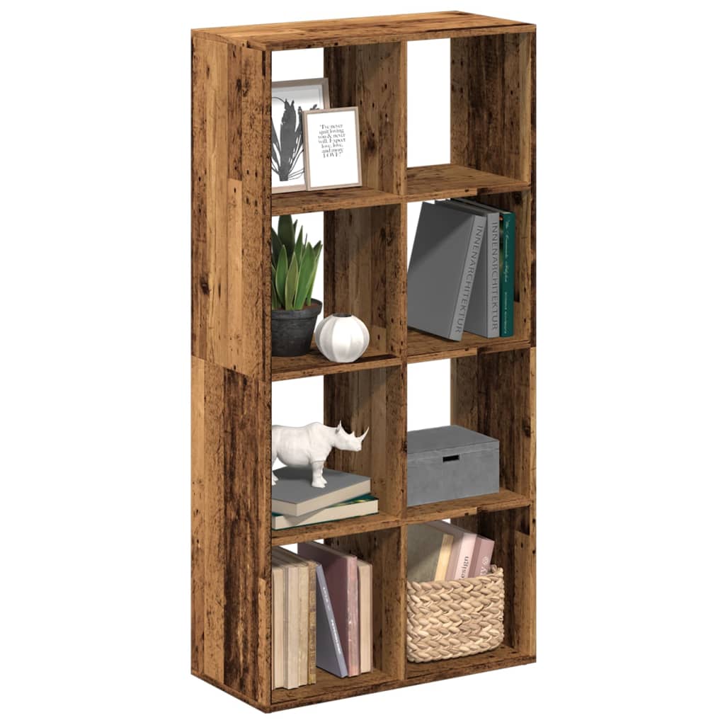 Room Divider Bookcase Old Wood 69,5x29x137,5 cm Engineered Wood