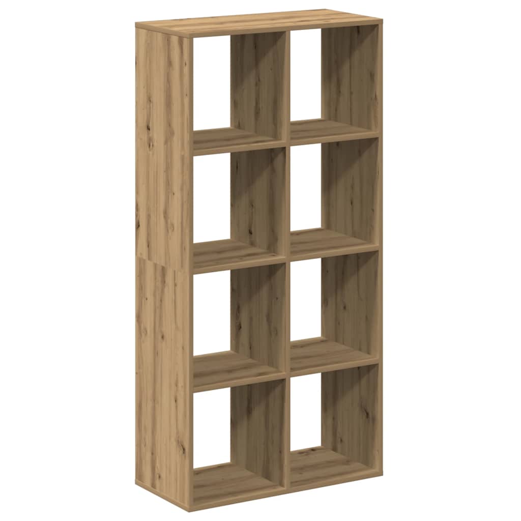 Room Divider Bookcase Artisan Oak 69,5x29x137,5 cm Engineered Wood