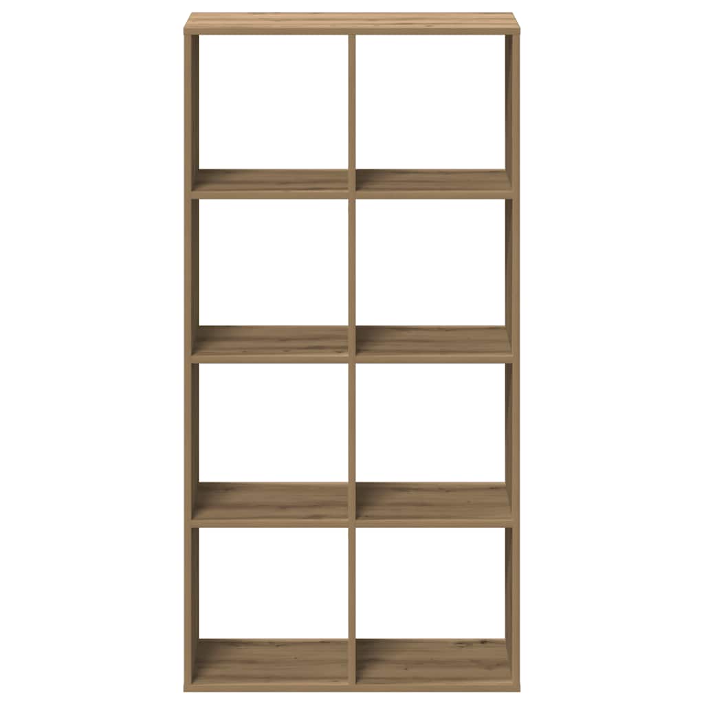 Room Divider Bookcase Artisan Oak 69,5x29x137,5 cm Engineered Wood