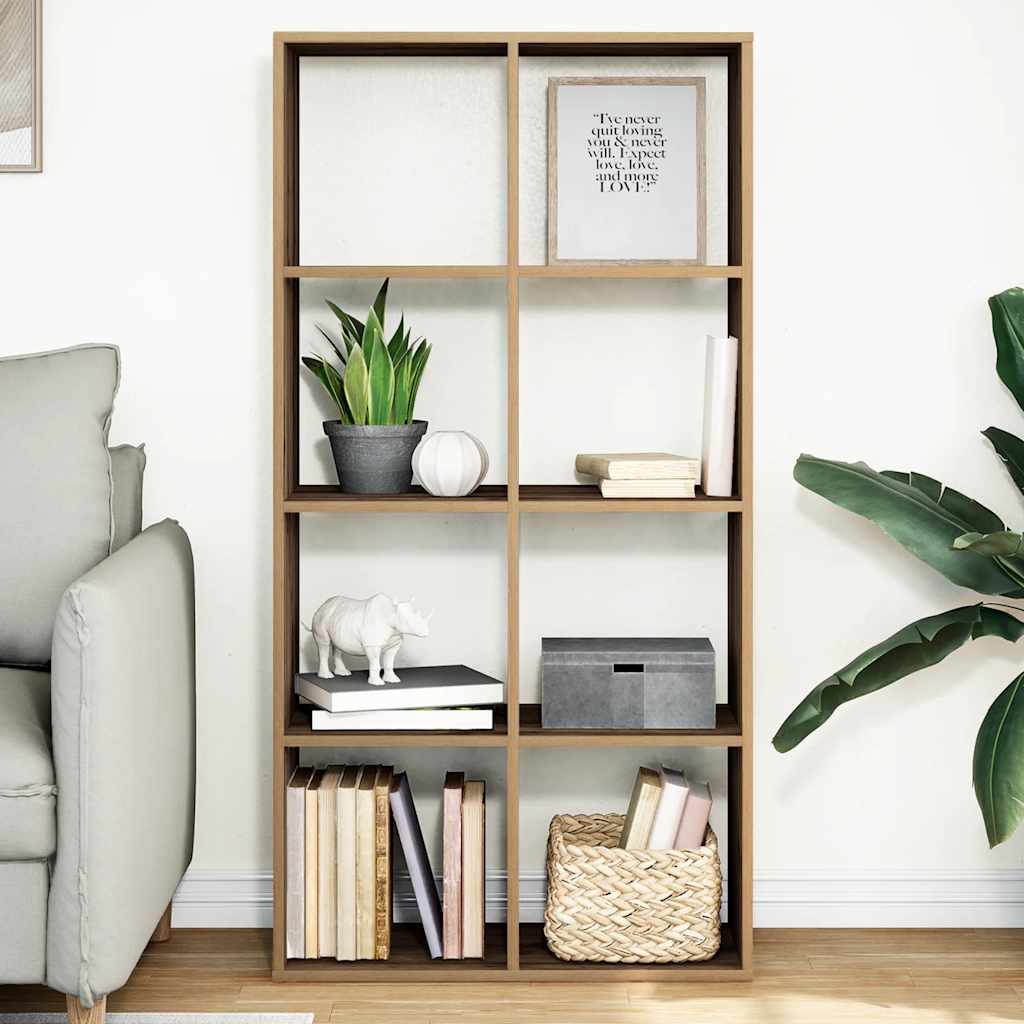 Room Divider Bookcase Artisan Oak 69,5x29x137,5 cm Engineered Wood