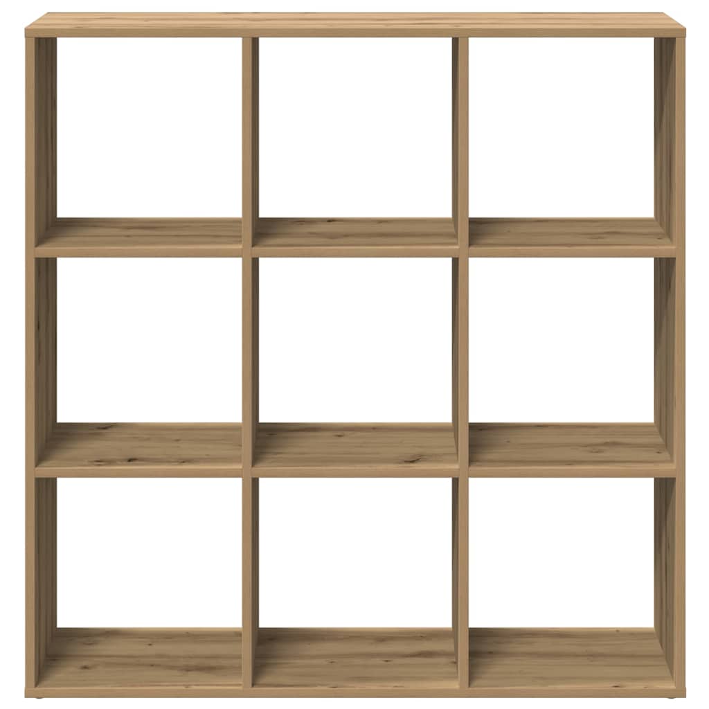 Room Divider Bookcase Artisan Oak 102x29x103,5 cm Engineered Wood