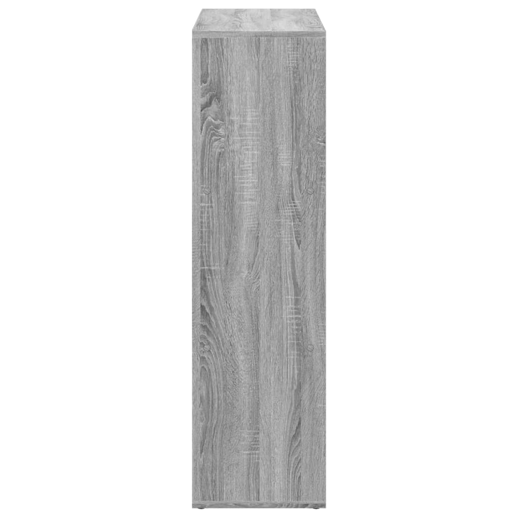 Room Divider Bookcase Grey Sonoma 102x29x103.5 cm