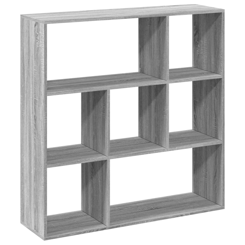 Room Divider Bookcase Grey Sonoma 102x29x103.5 cm
