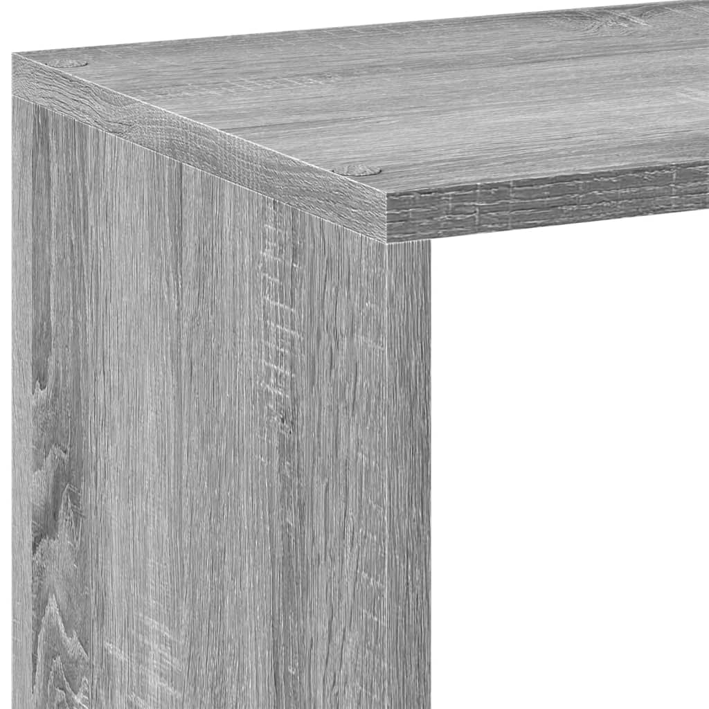 Room Divider Bookcase Grey Sonoma 102x29x103.5 cm