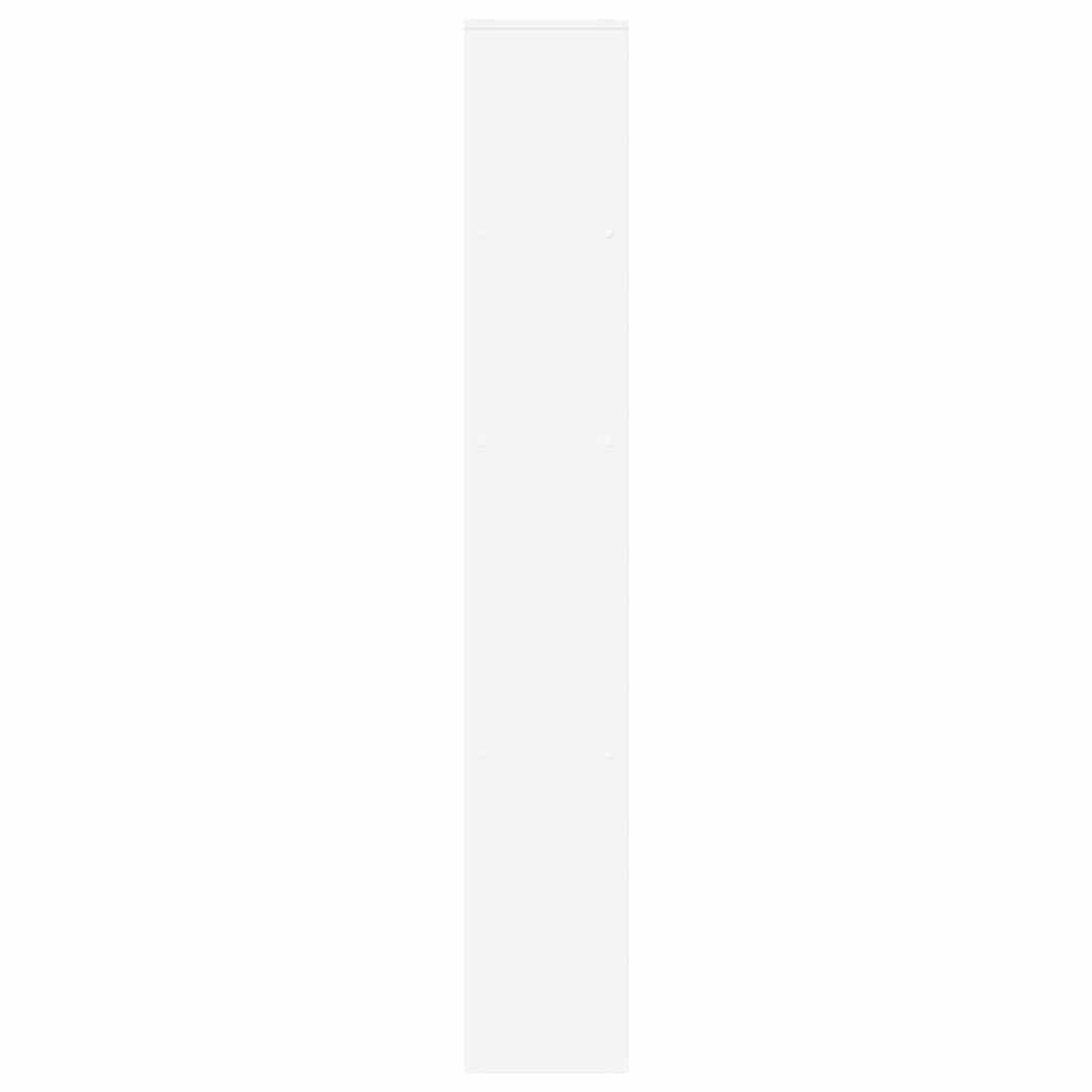 Room Divider Bookcase White 67x25x161,5 cm Engineered Wood