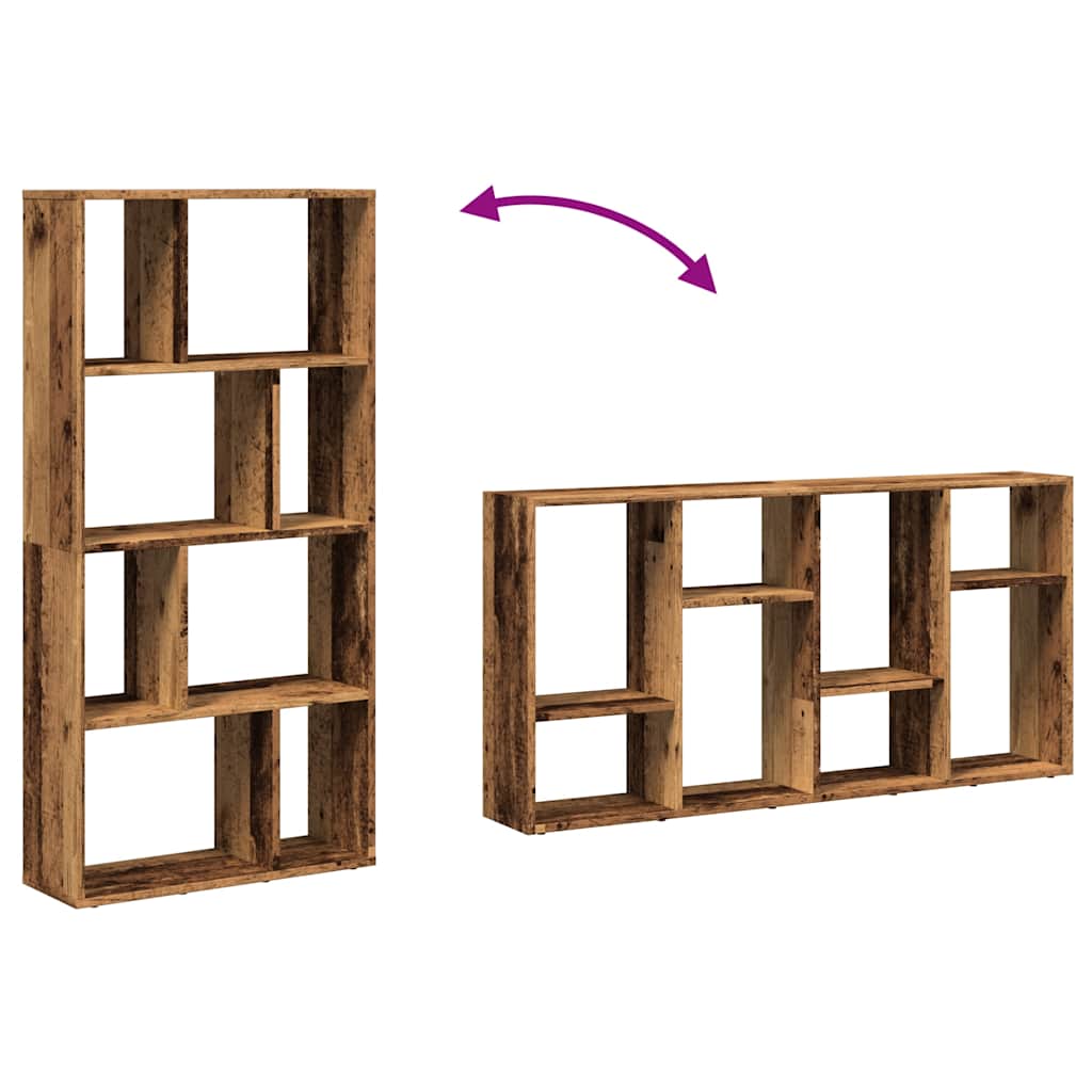 Bookcase Old Wood 60x20x120,5 cm Engineered Wood