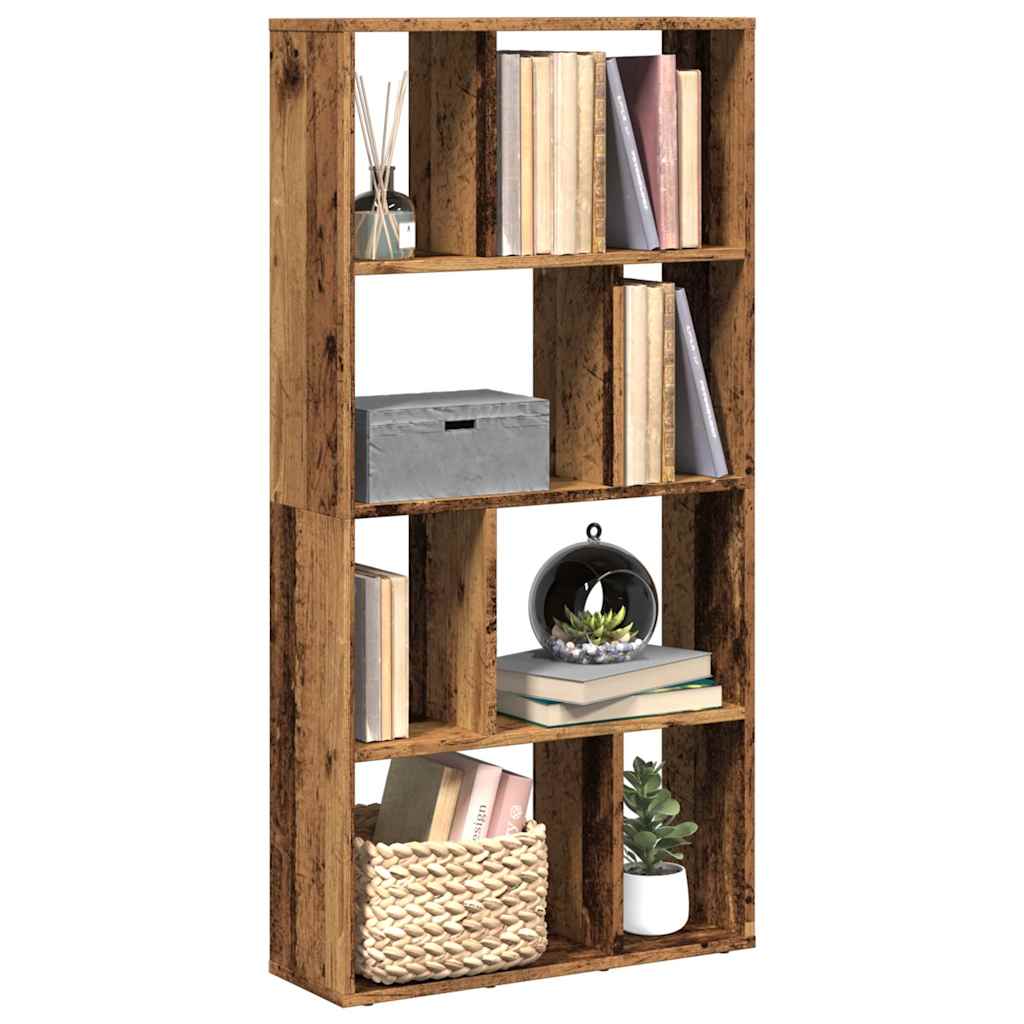Bookcase Old Wood 60x20x120,5 cm Engineered Wood