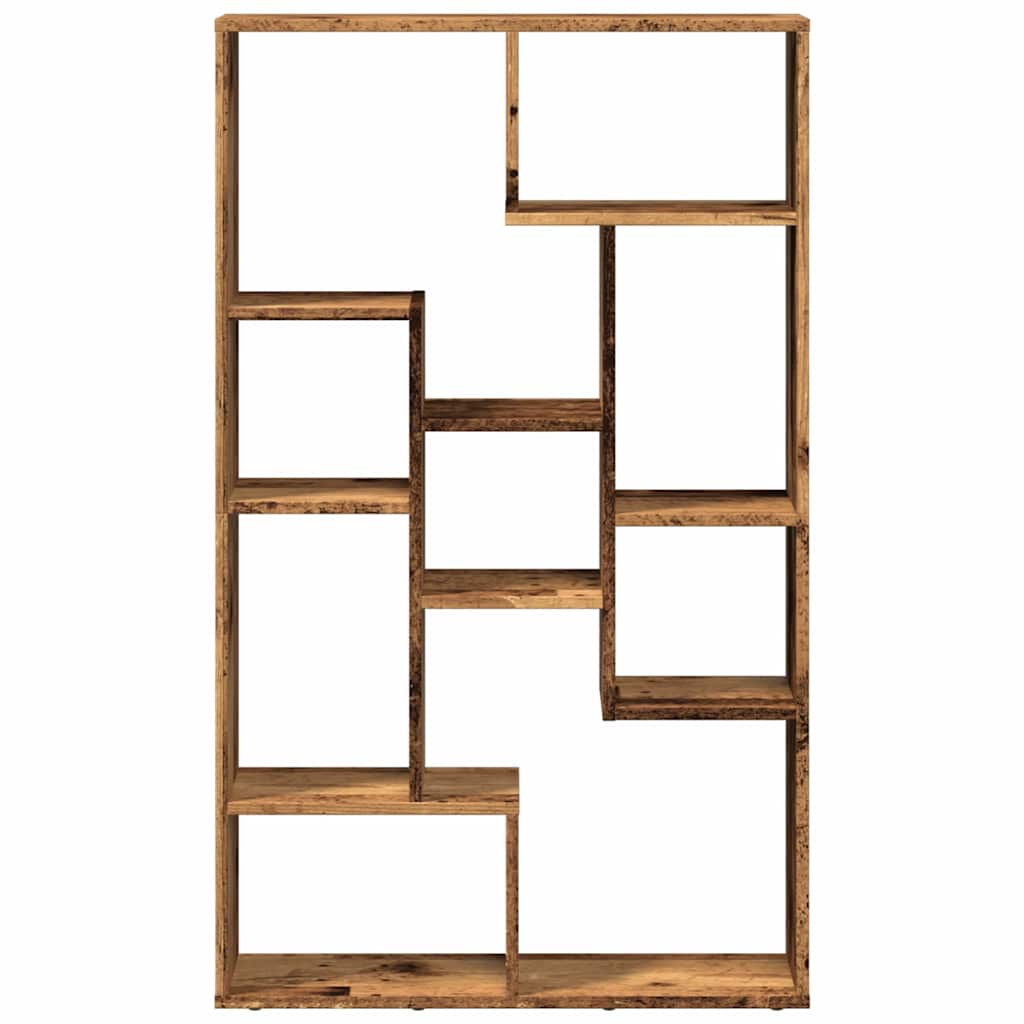 Bookcase Old Wood 72x20x120,5 cm Engineered Wood