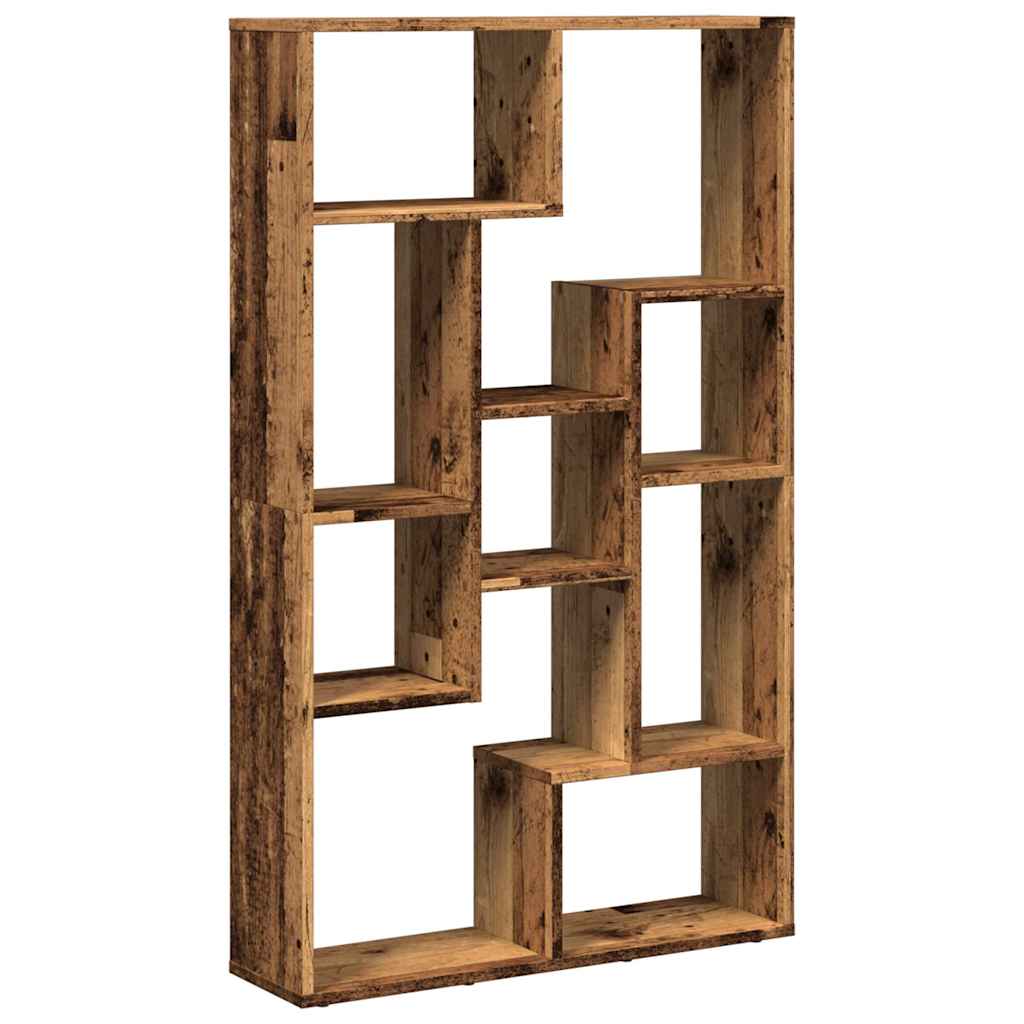 Bookcase Old Wood 72x20x120,5 cm Engineered Wood