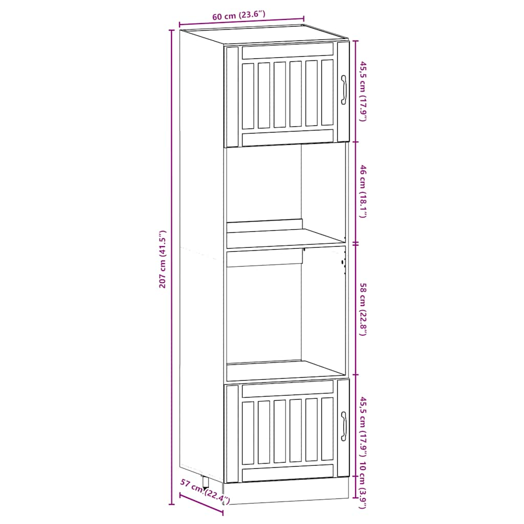 vidaXL 7 Piece Kitchen Cabinet Set Kalmar White Engineered Wood