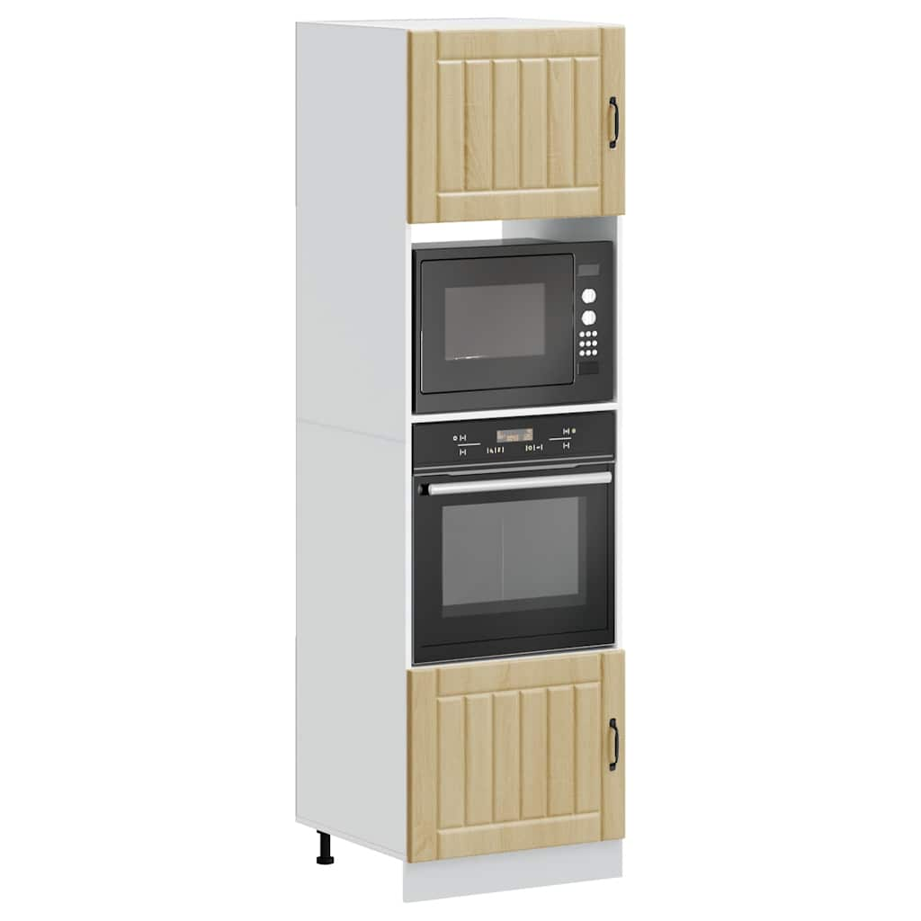 vidaXL Oven Cabinets 2 pcs Kalmar Sonoma Oak Engineered Wood