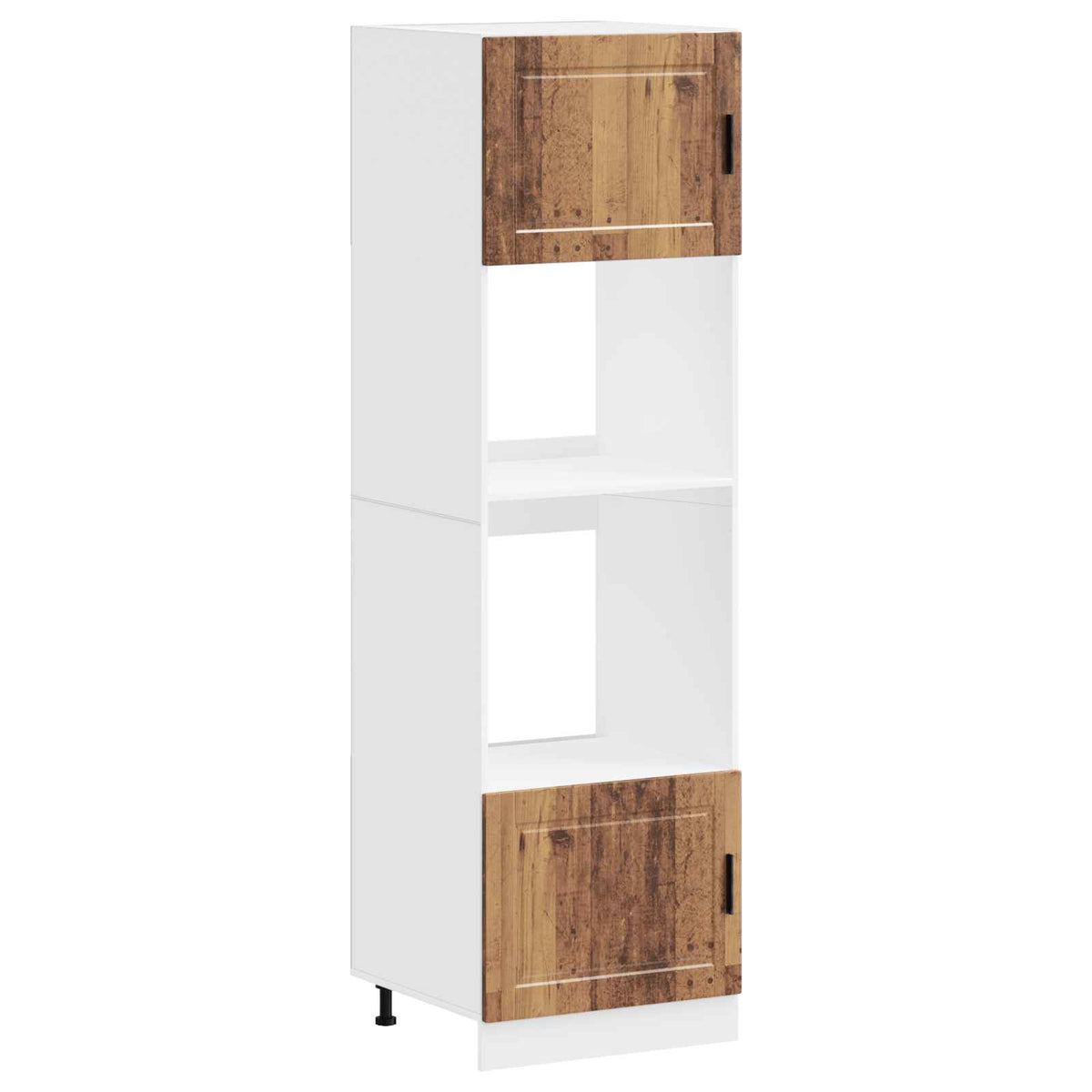 Oven Cabinets 2 pcs Porto Old Wood Engineered Wood
