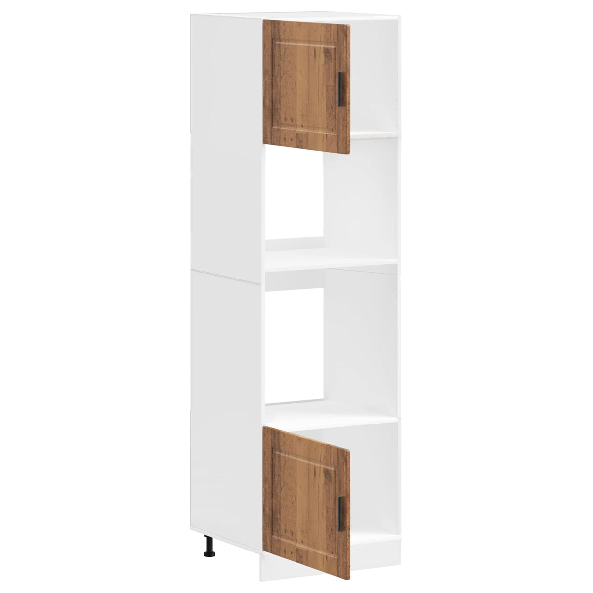 Oven Cabinets 2 pcs Porto Old Wood Engineered Wood