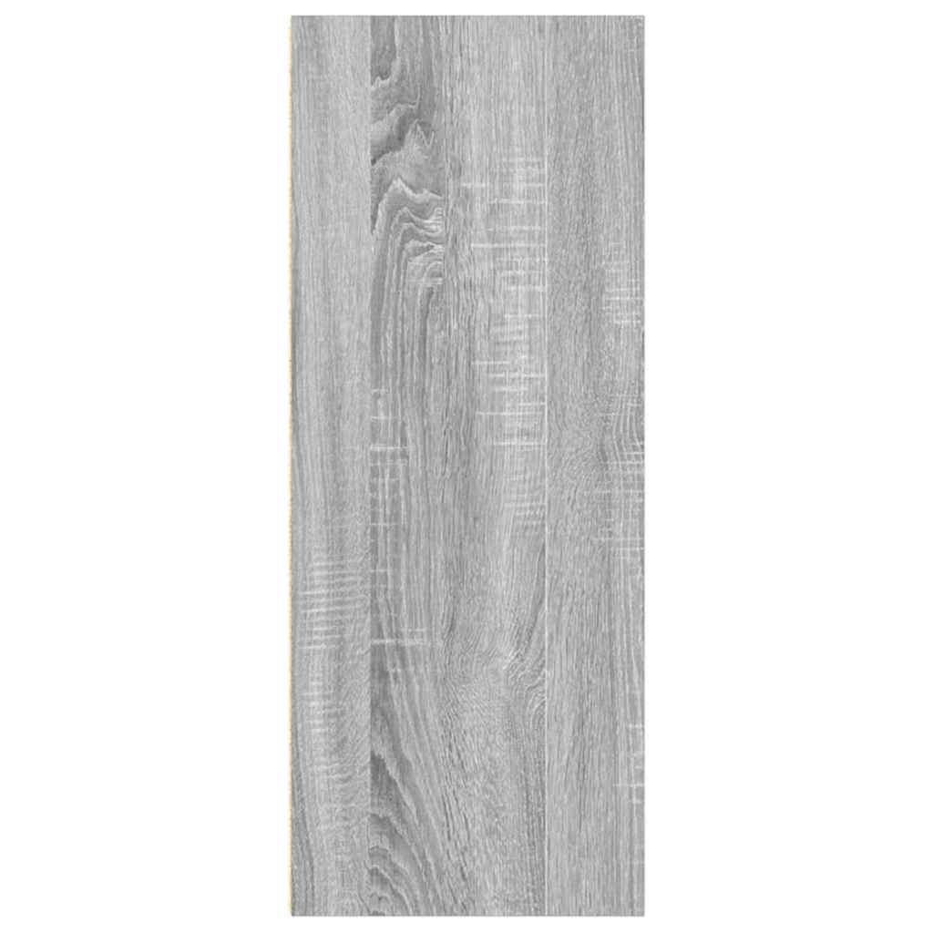 Bookcase Grey Sonoma 40x30x77 cm Engineered Wood