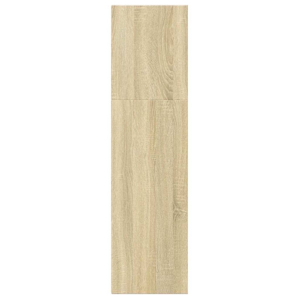 Bookcase Sonoma Oak 40x30x114 cm Engineered Wood