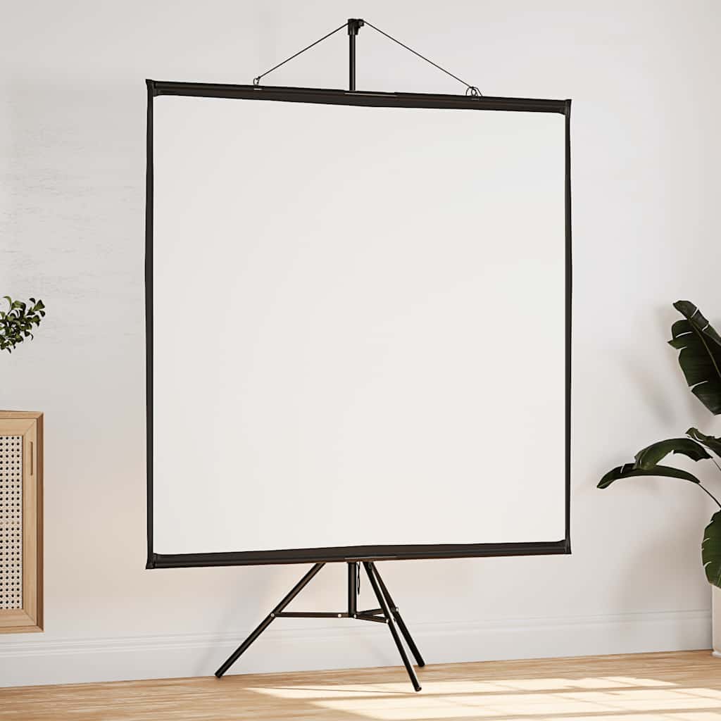 Projection Screen with Tripod 72 Inch 1:1