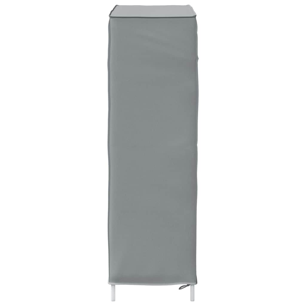 vidaXL Shoe Cabinet Grey 60.5x30x97 cm Non-woven Fabric