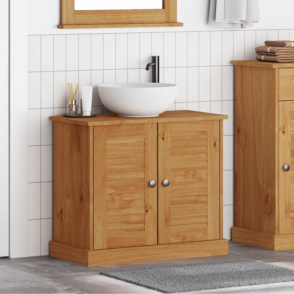 Sink cabinet VIGO Brown and Honey Brown 68 x 34 x 59 cm