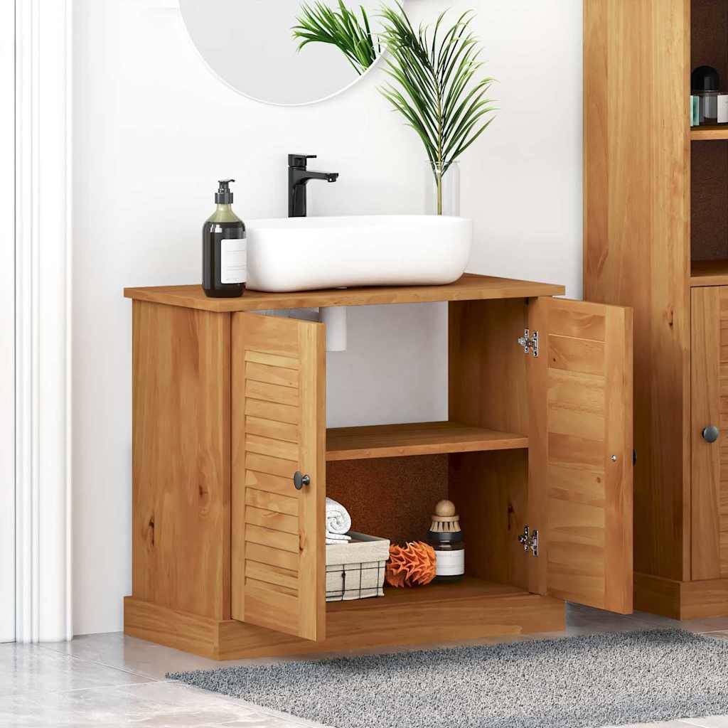 Sink cabinet VIGO Brown and Honey Brown 68 x 34 x 59 cm