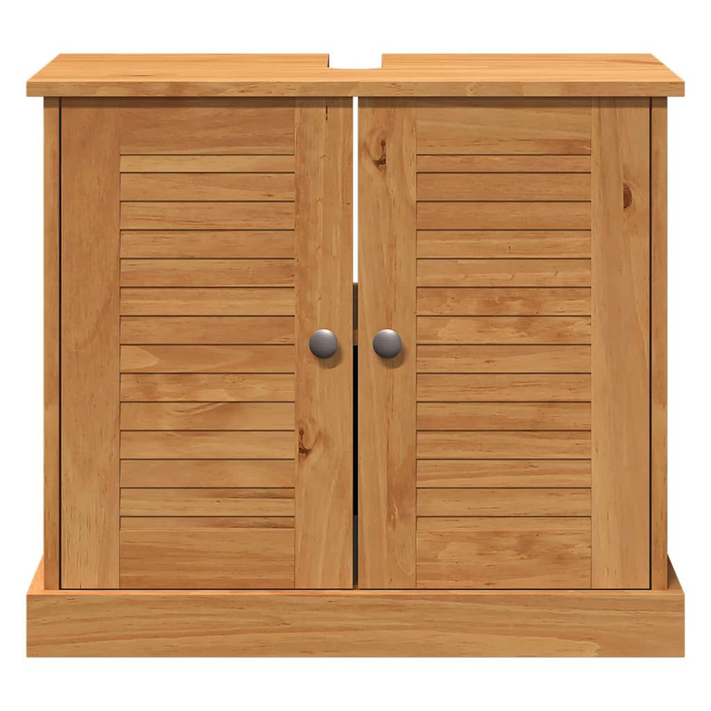 Sink cabinet VIGO Brown and Honey Brown 68 x 34 x 59 cm