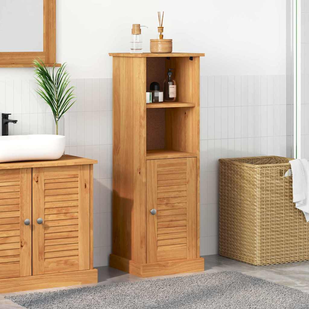 Bathroom Cabinet VIGO Brown and Honey Brown 37 x 34 x 110 cm
