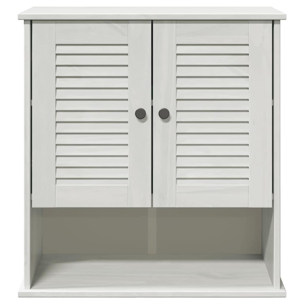Bathroom Cabinet with Shelf VIGO White and Antique White