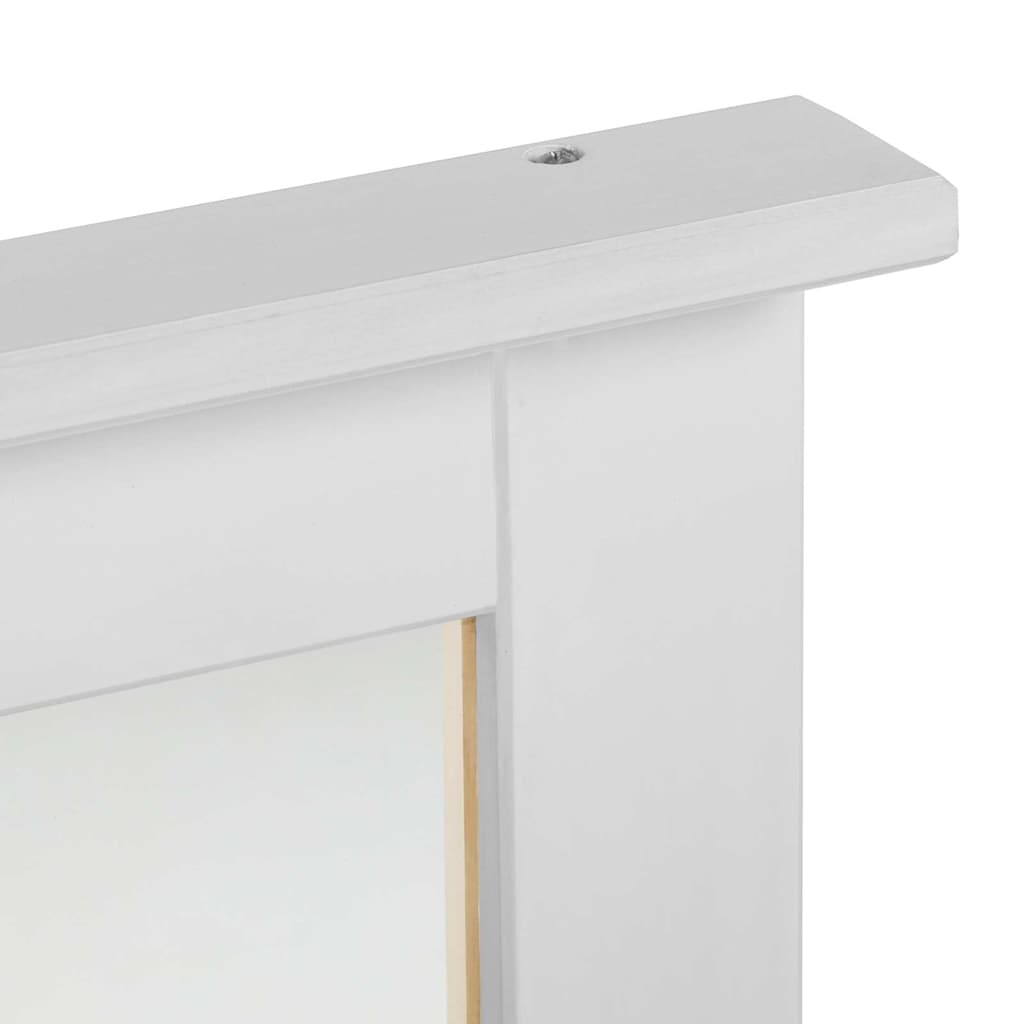 Mirror VIGO Antique White 55.5 x 5 x 70 cm Solid pine wood