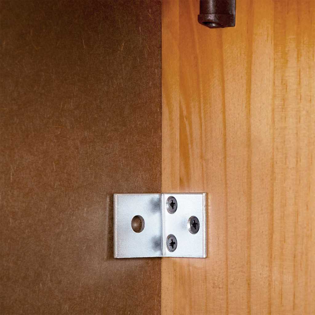 Toilet Cabinet VIGO Brown and Honey Brown 60 x 27 x 161 cm