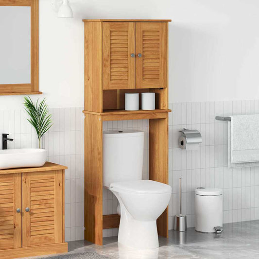 Toilet Cabinet VIGO Brown and Honey Brown 60 x 27 x 161 cm