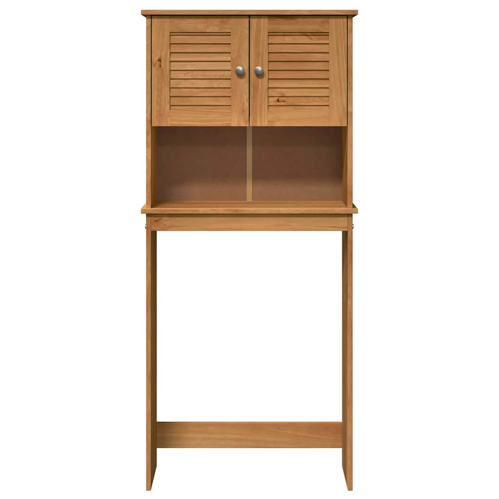 Washing Machine Cabinet with Shelf VIGO Brown and Honey Brown