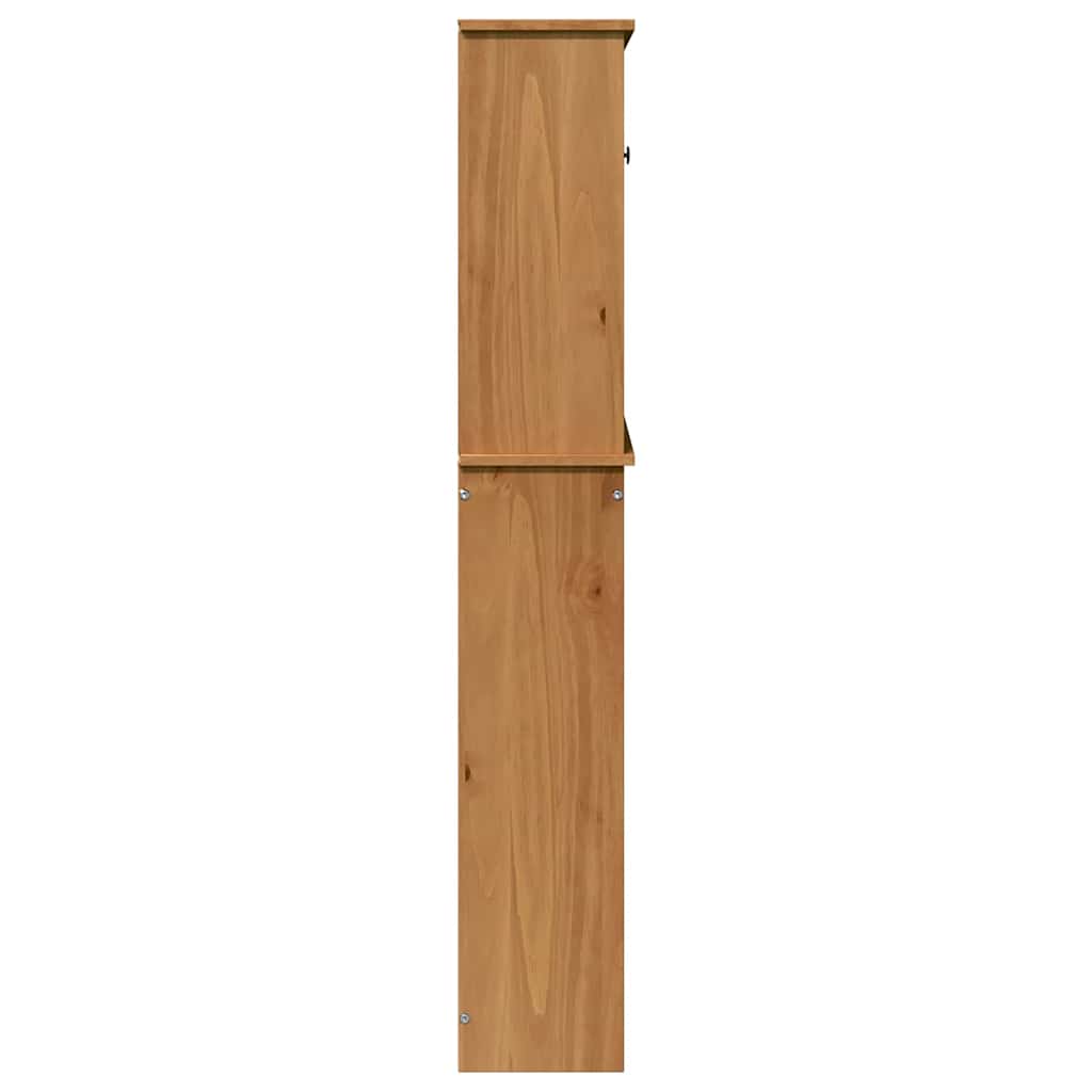 Washing Machine Cabinet with Shelf VIGO Brown and Honey Brown