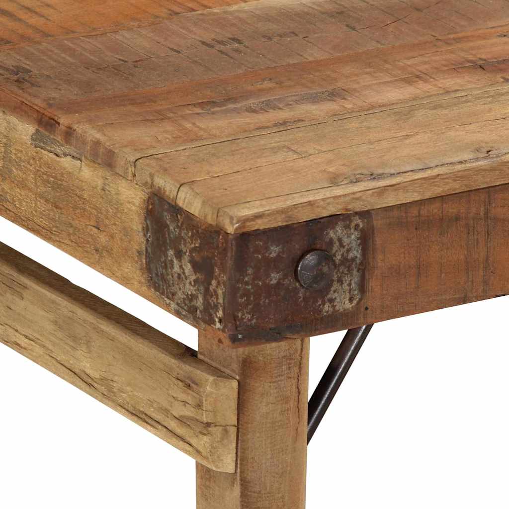 Coffee Table Brown 110 x 55 x 40 cm Solid Reclaim Wood