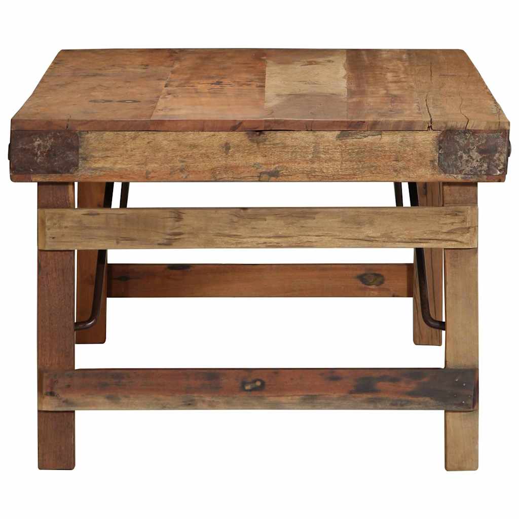 Coffee Table Brown 110 x 55 x 40 cm Solid Reclaim Wood