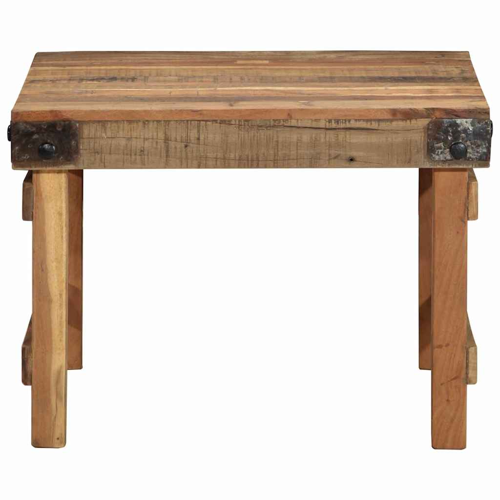Coffee Table Brown 60 x 55 x 40 cm Solid Reclaim Wood