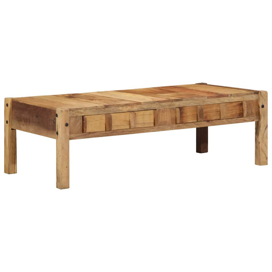 Coffee Table Brown 110 x 54 x 35 cm Solid Reclaim Wood