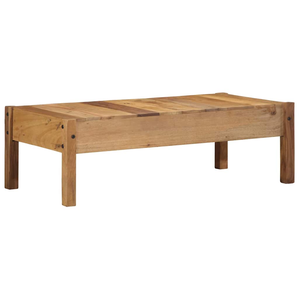 Coffee Table Brown 110 x 54 x 35 cm Solid Reclaim Wood