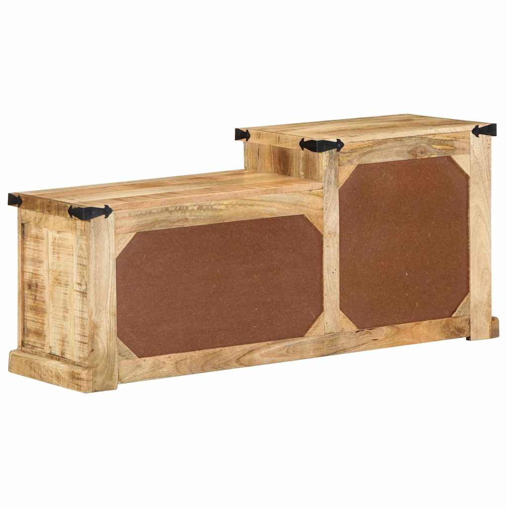 Bench with Drawer Brown 110 x 35 x 50 cm Rough Mango