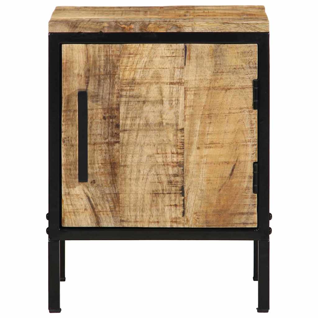 Bedside Cabinet 2 pcs Brown and Black 30 x 30 x 40 cm