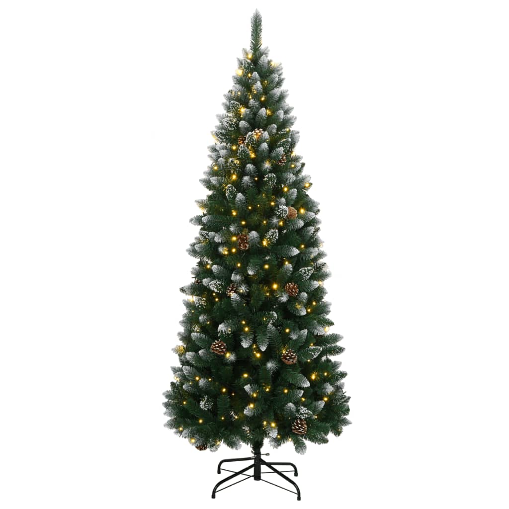 vidaXL Artificial Christmas Tree 150 LEDs 150 cm