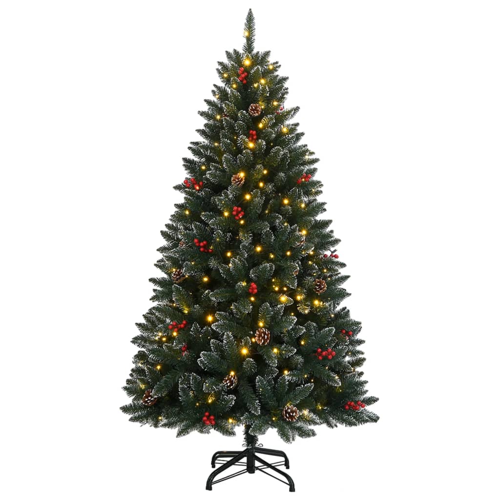 vidaXL Artificial Christmas Tree 150 LEDs 120 cm