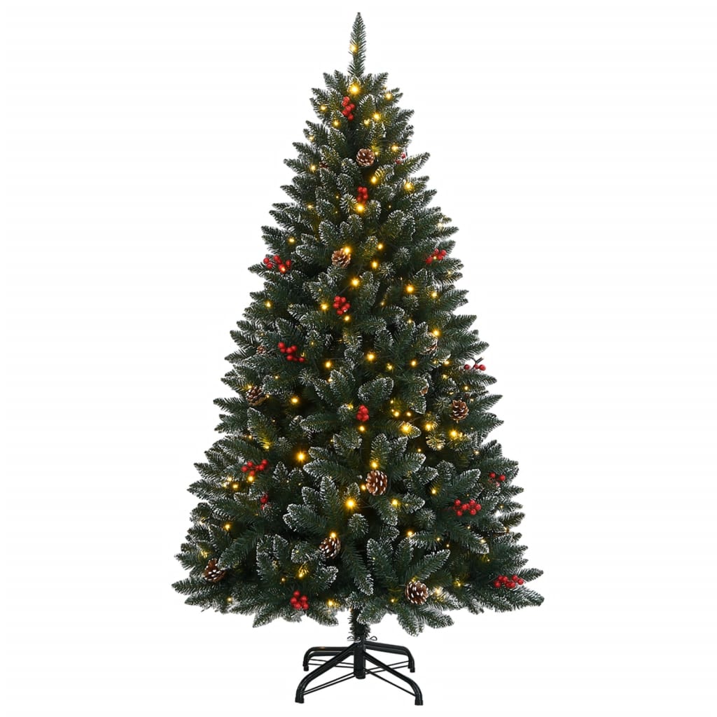 vidaXL Artificial Christmas Tree 150 LEDs 150 cm