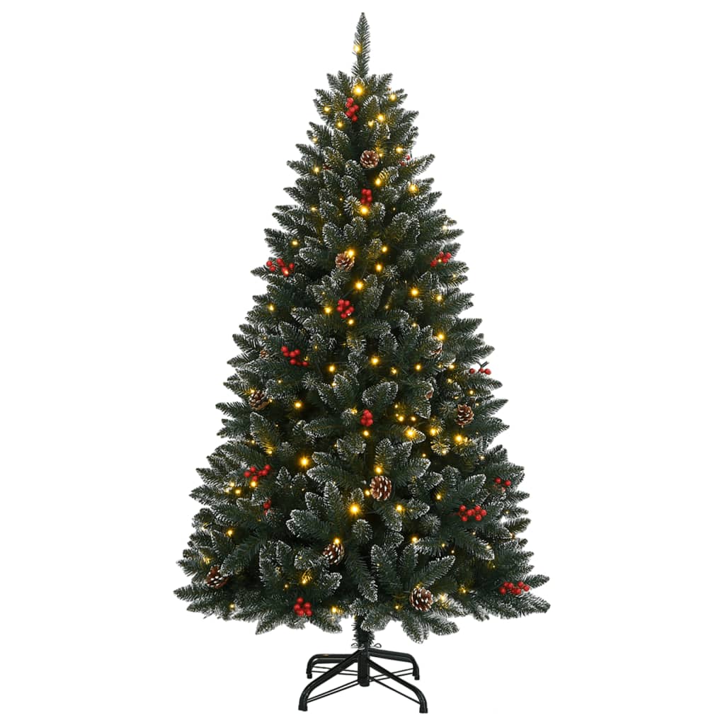 vidaXL Artificial Christmas Tree 300 LEDs 180 cm