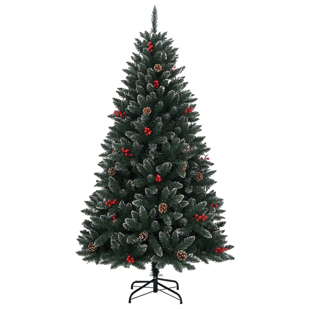 vidaXL Artificial Christmas Tree 300 LEDs 180 cm