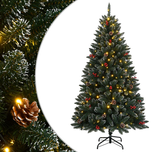 vidaXL Artificial Christmas Tree 300 LEDs 210 cm