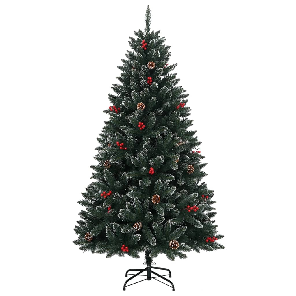 vidaXL Artificial Christmas Tree 300 LEDs 210 cm