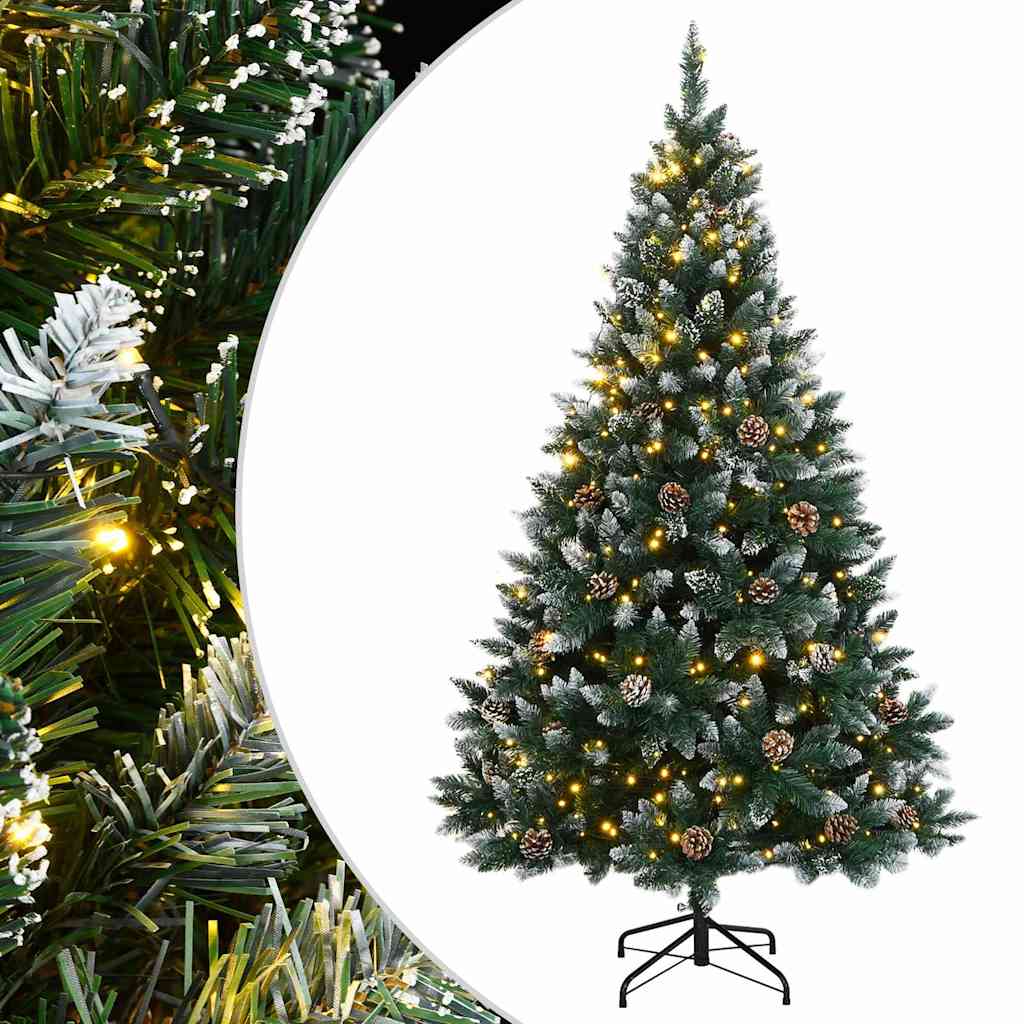 vidaXL Artificial Christmas Tree 150 LEDs 120 cm