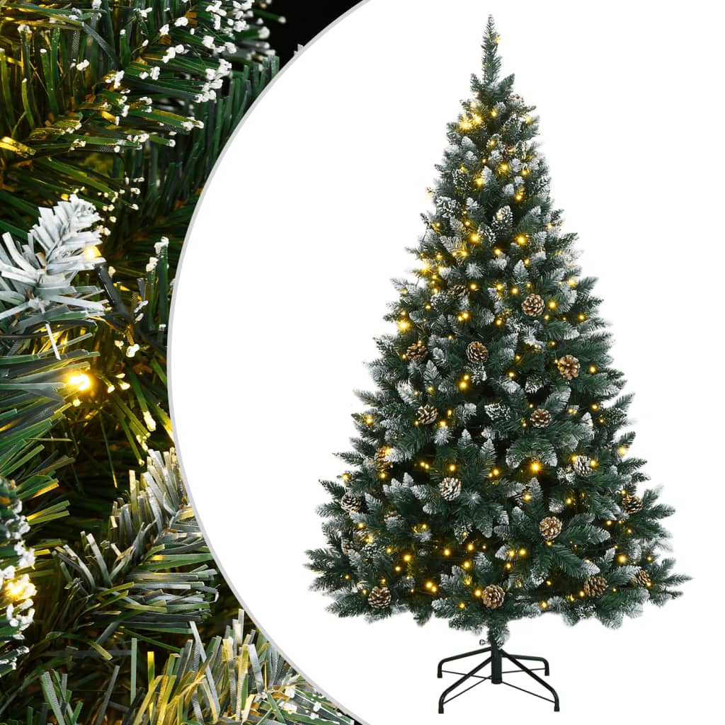 vidaXL Artificial Christmas Tree 150 LEDs 150 cm