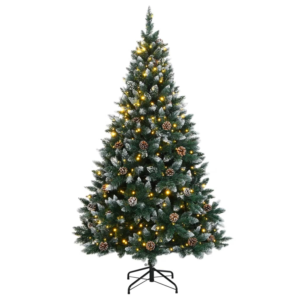 vidaXL Artificial Christmas Tree 150 LEDs 150 cm