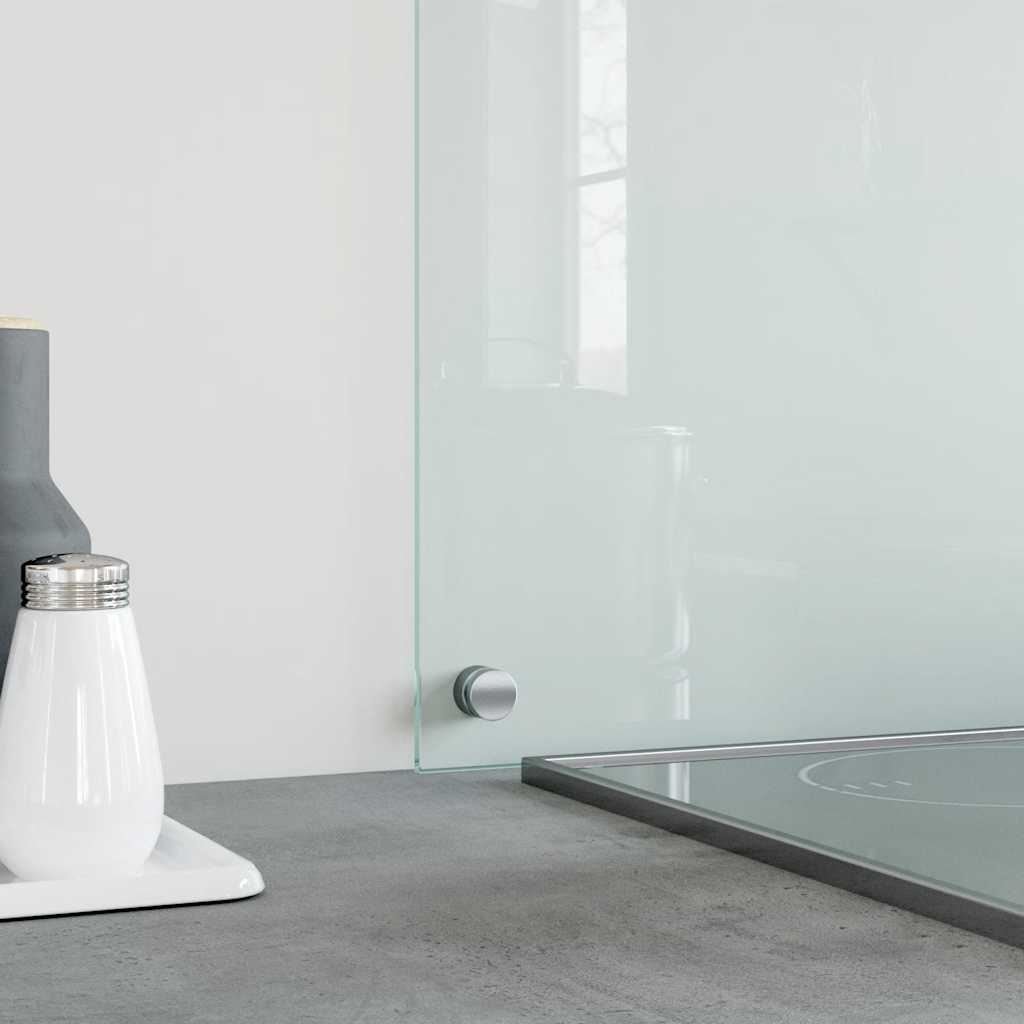 vidaXL Kitchen Backsplashes 2 pcs Transparent 70x50 cm Tempered Glass